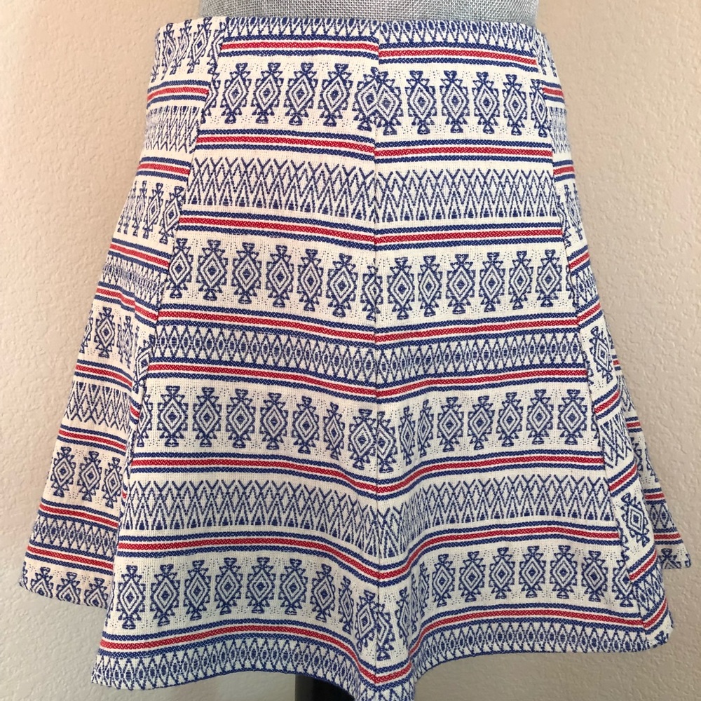 Anthropologie Aztec skirt LUSH size M ❤️ Like New